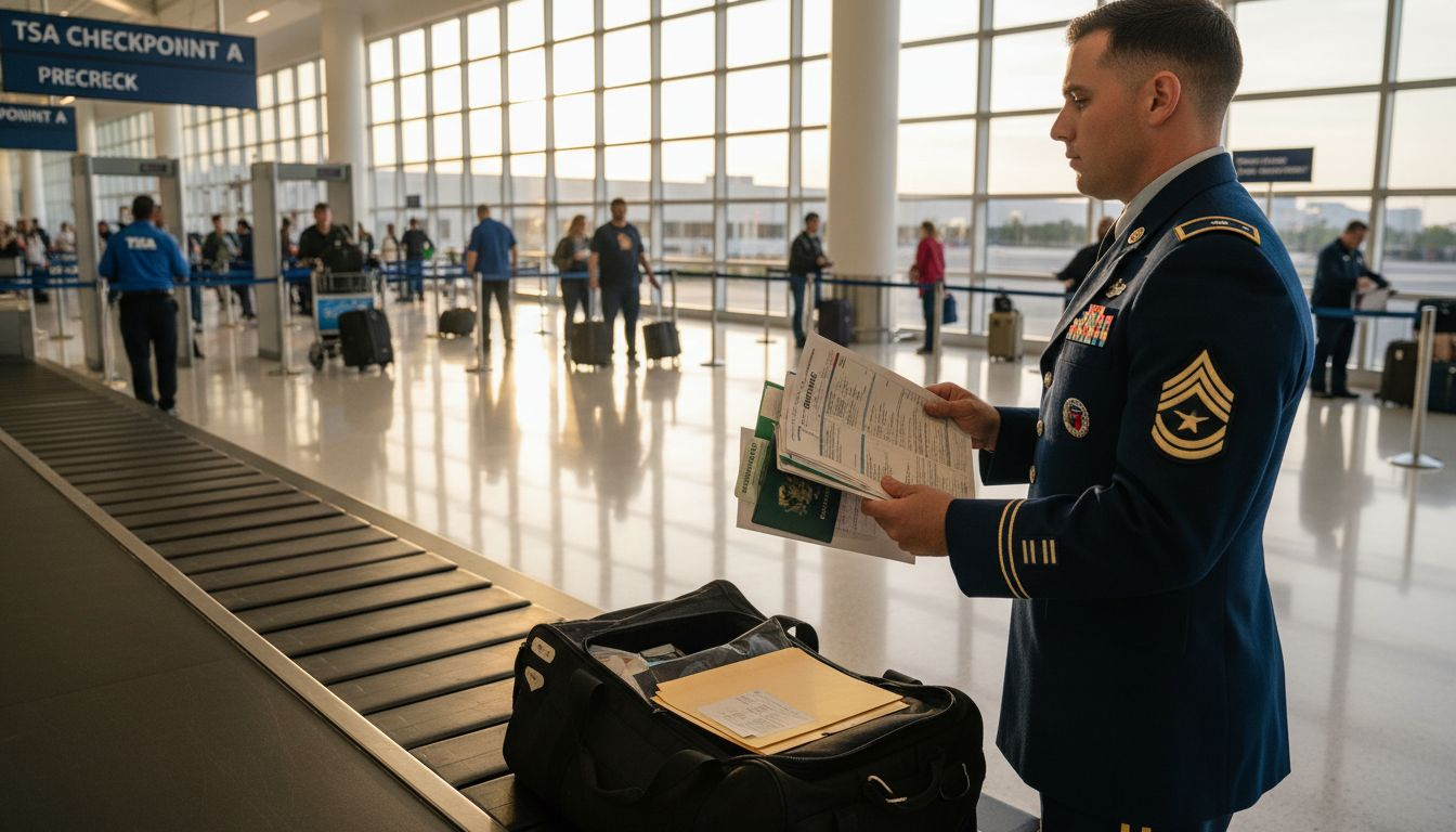 What Is Urgent Travel Documentation for U.S. Military